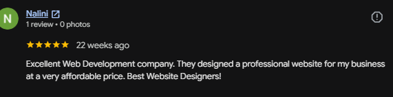 Shine Aspire Google My Business Client Review 19