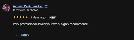 Shine Aspire Google My Business Client Review 2